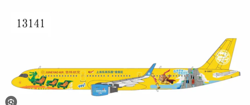 1:400 NG JUNEYAO A321-200 B-9957 LEGO PRE-ORDER