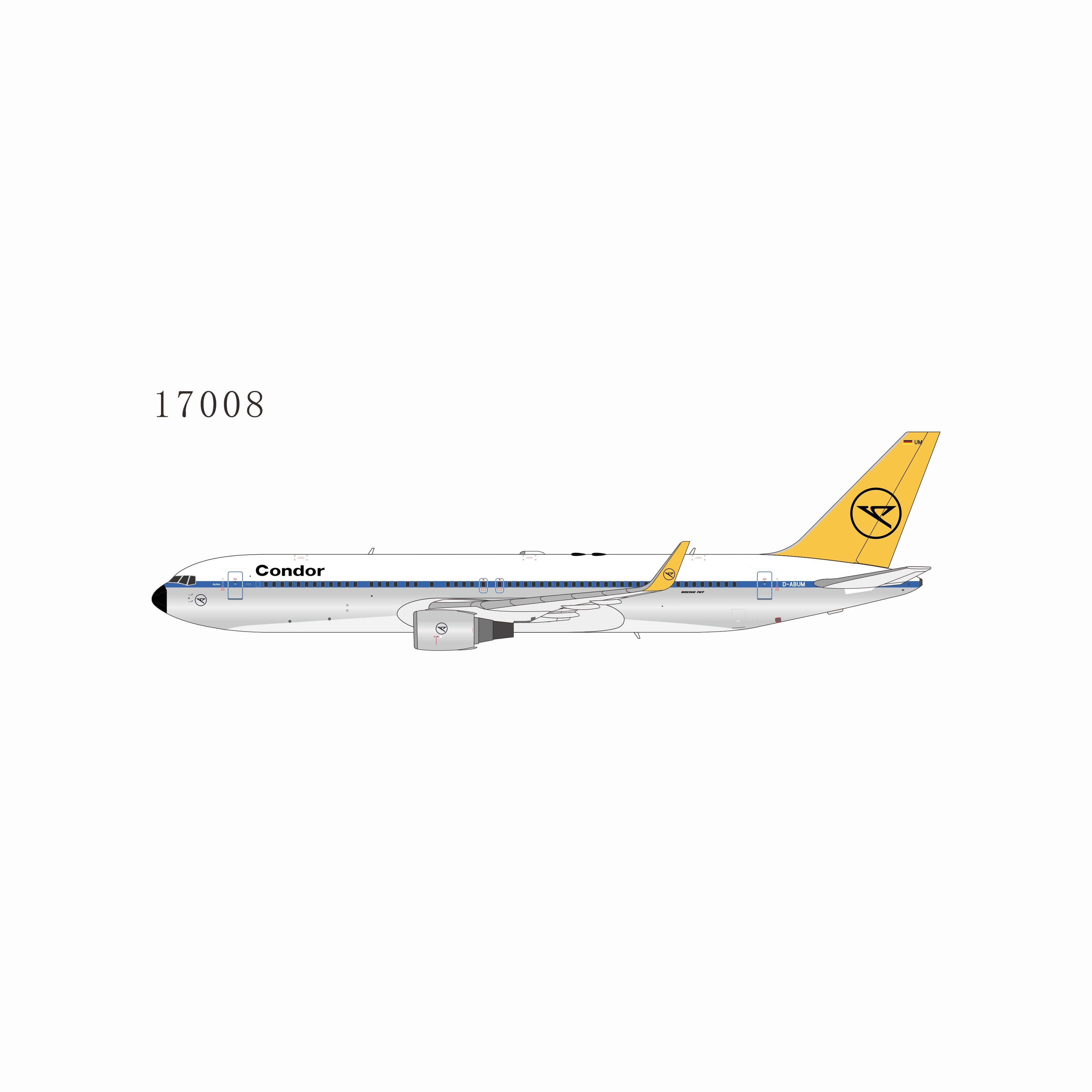 NG 1:400 CONDOR RETRO B767-300ER D-ABUM (2 VARIANTS) - PRE ORDER