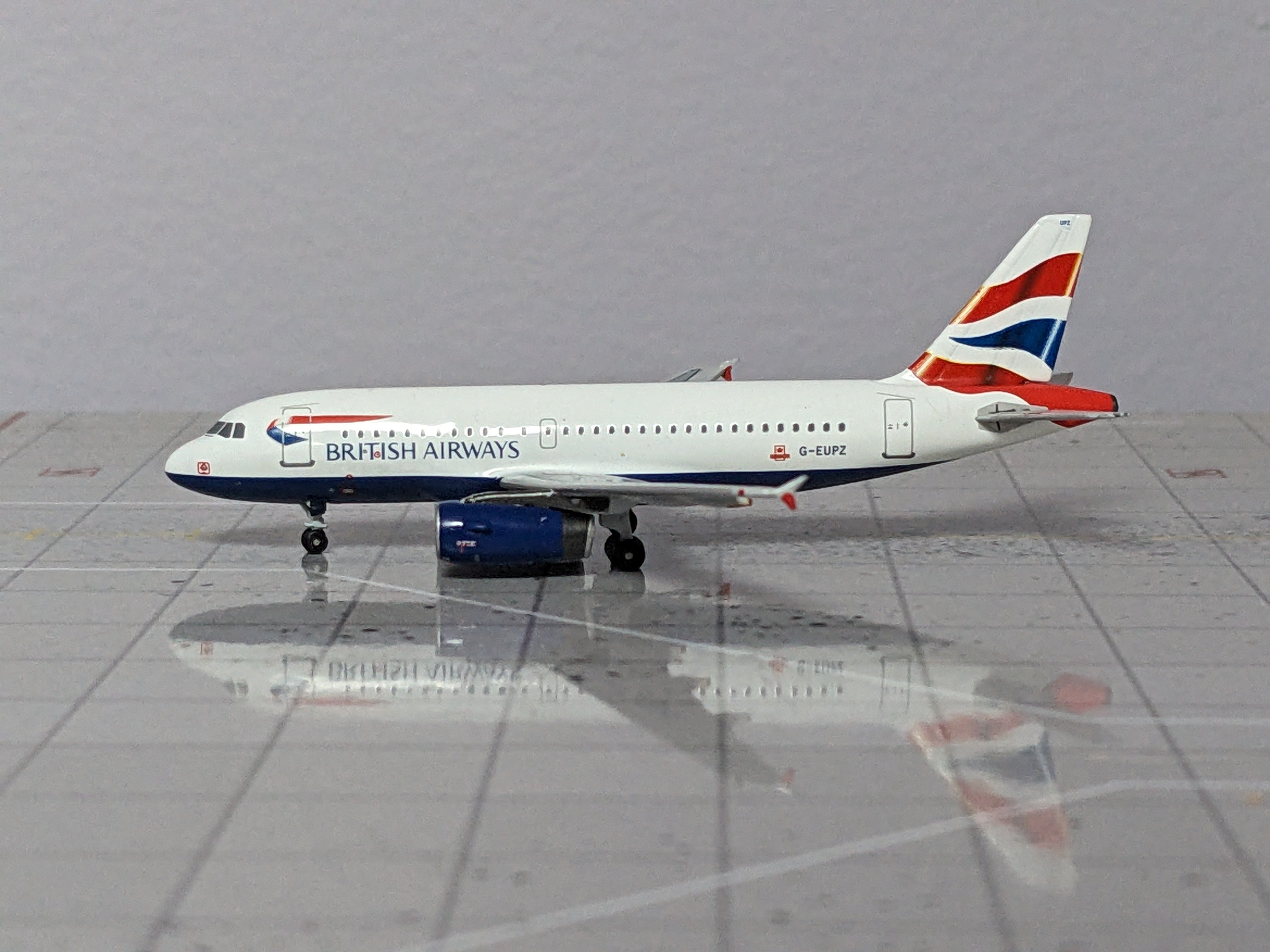 1:400 AEROCLASSICS BRITISH AIRWAYS A319 G-EUPZ