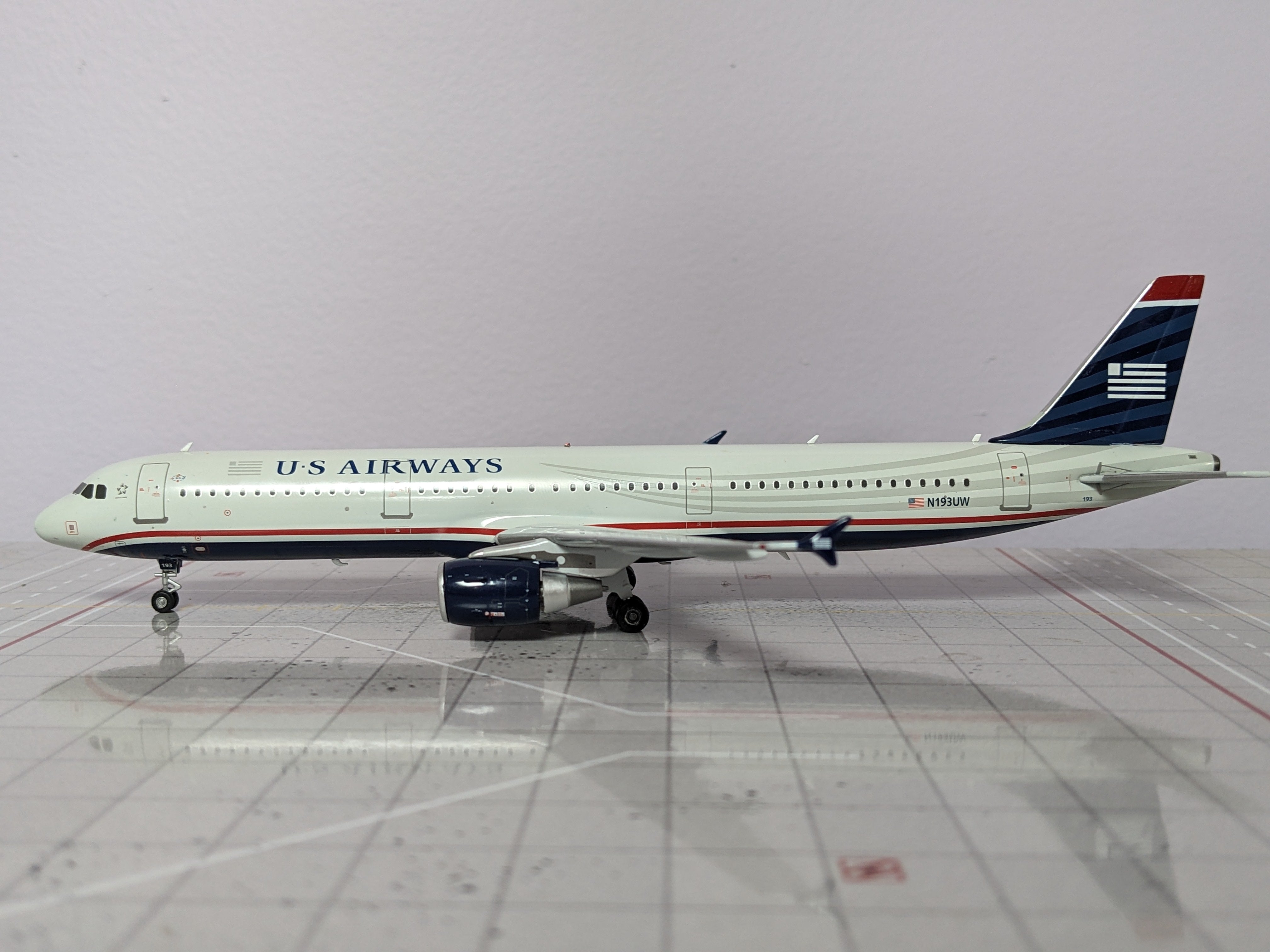 1:200 GEMINI US AIRWAYS A321 N193UW