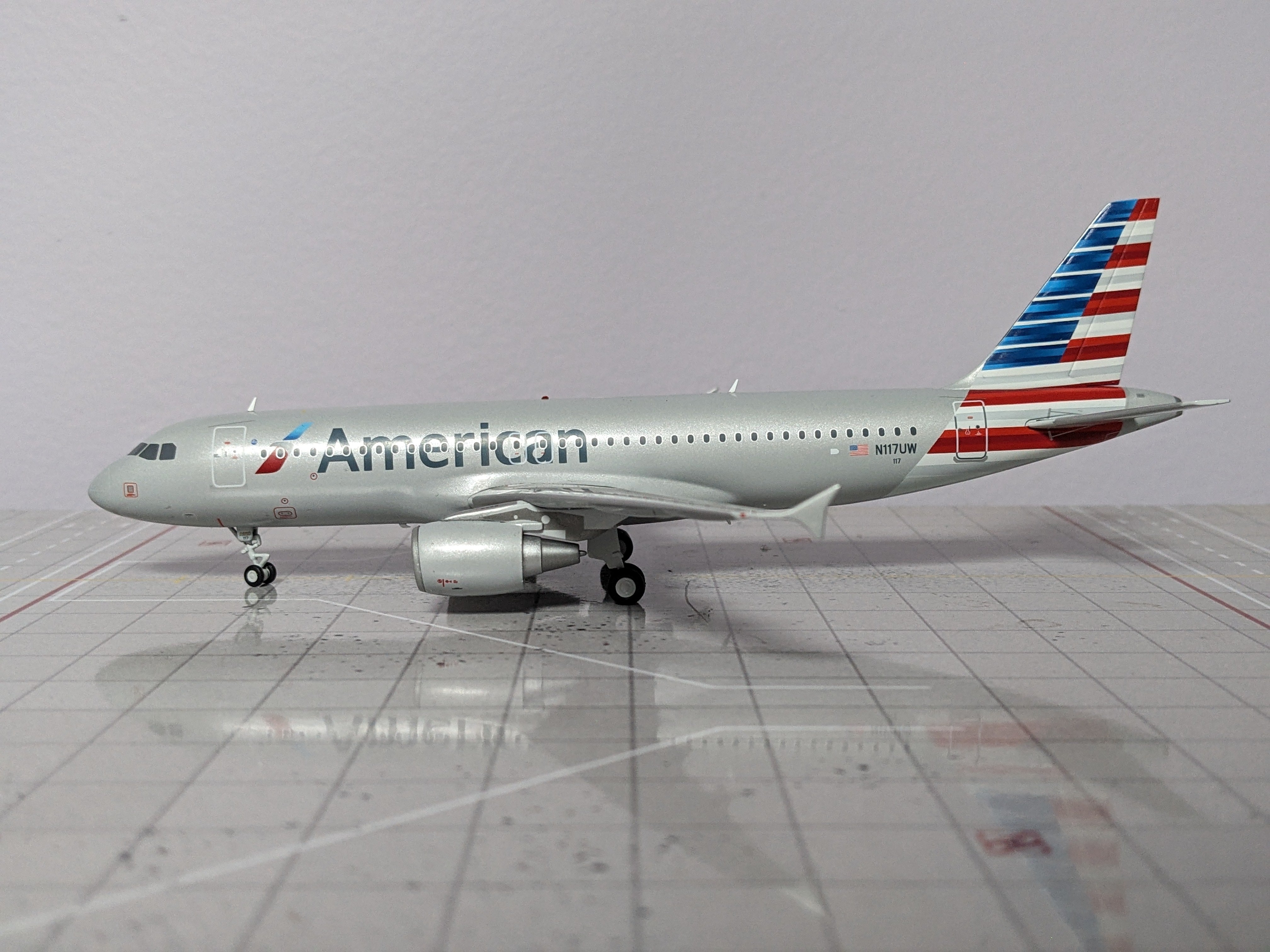 1:200 GEMINI AMERICAN A320 N117UW G2DAL629