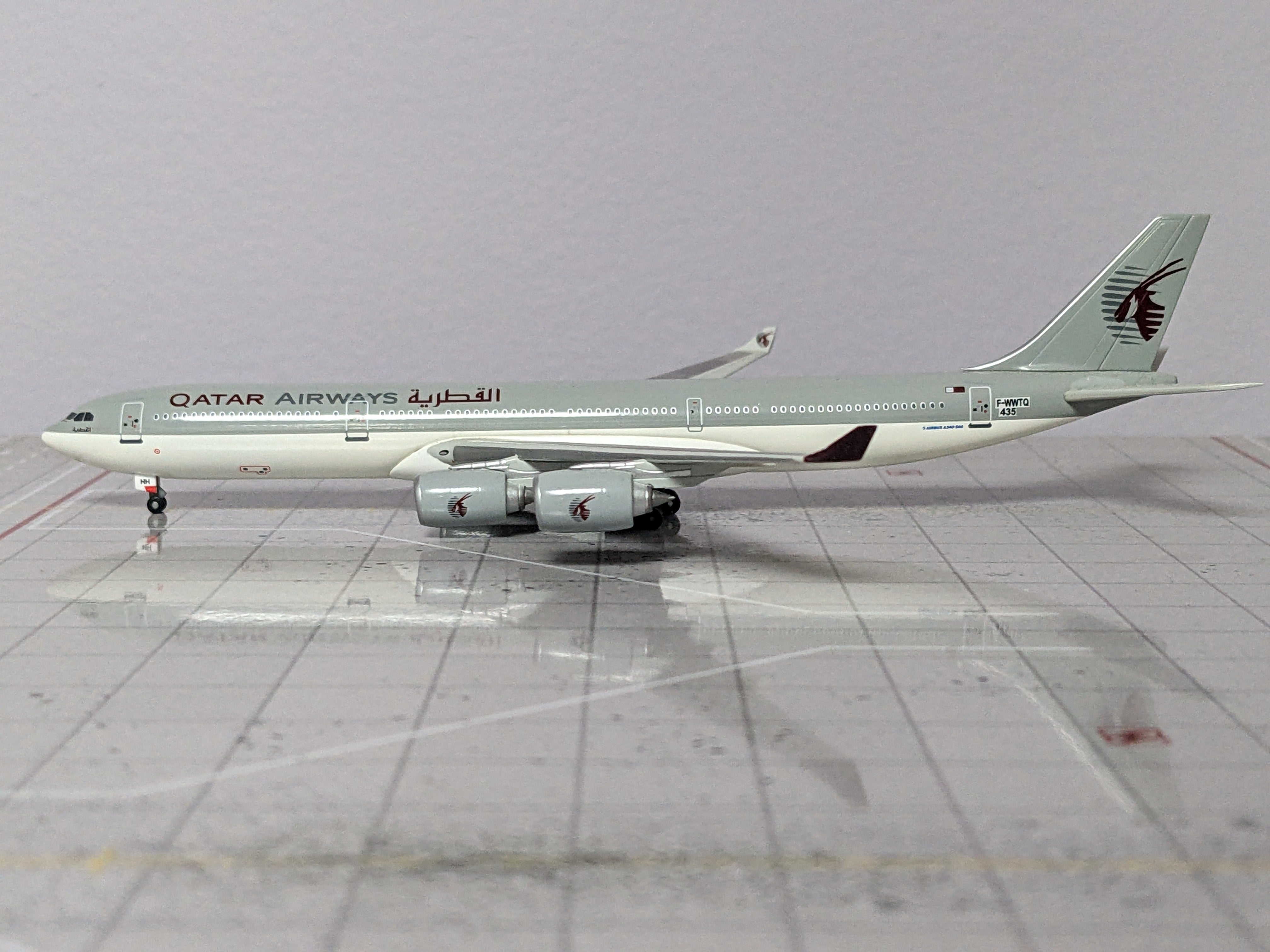 1:400 DRAGON QATAR A340-500 F-WWTQ