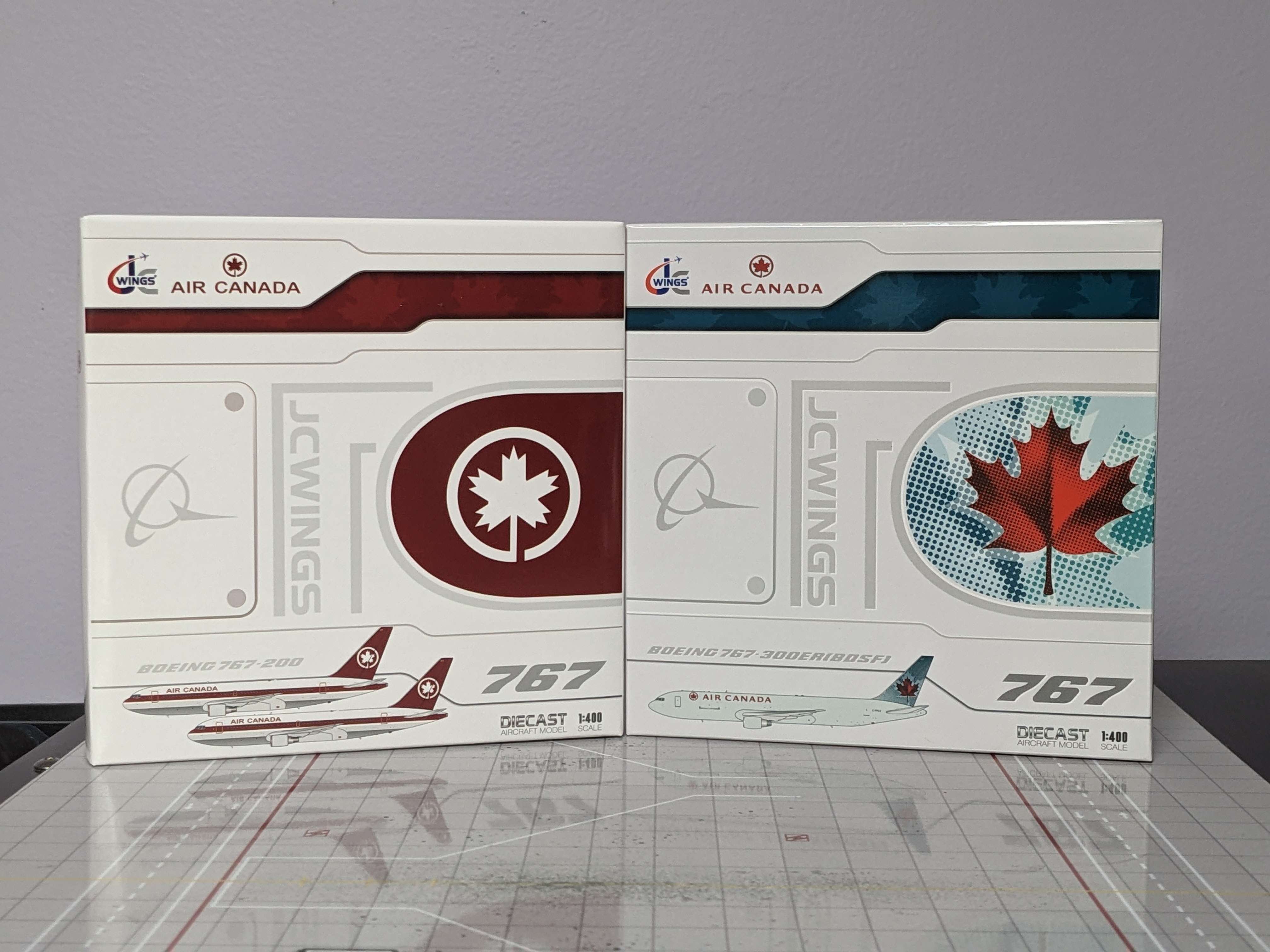 1:400 JC WINGS AIR CANADA 767 COMBO DEAL