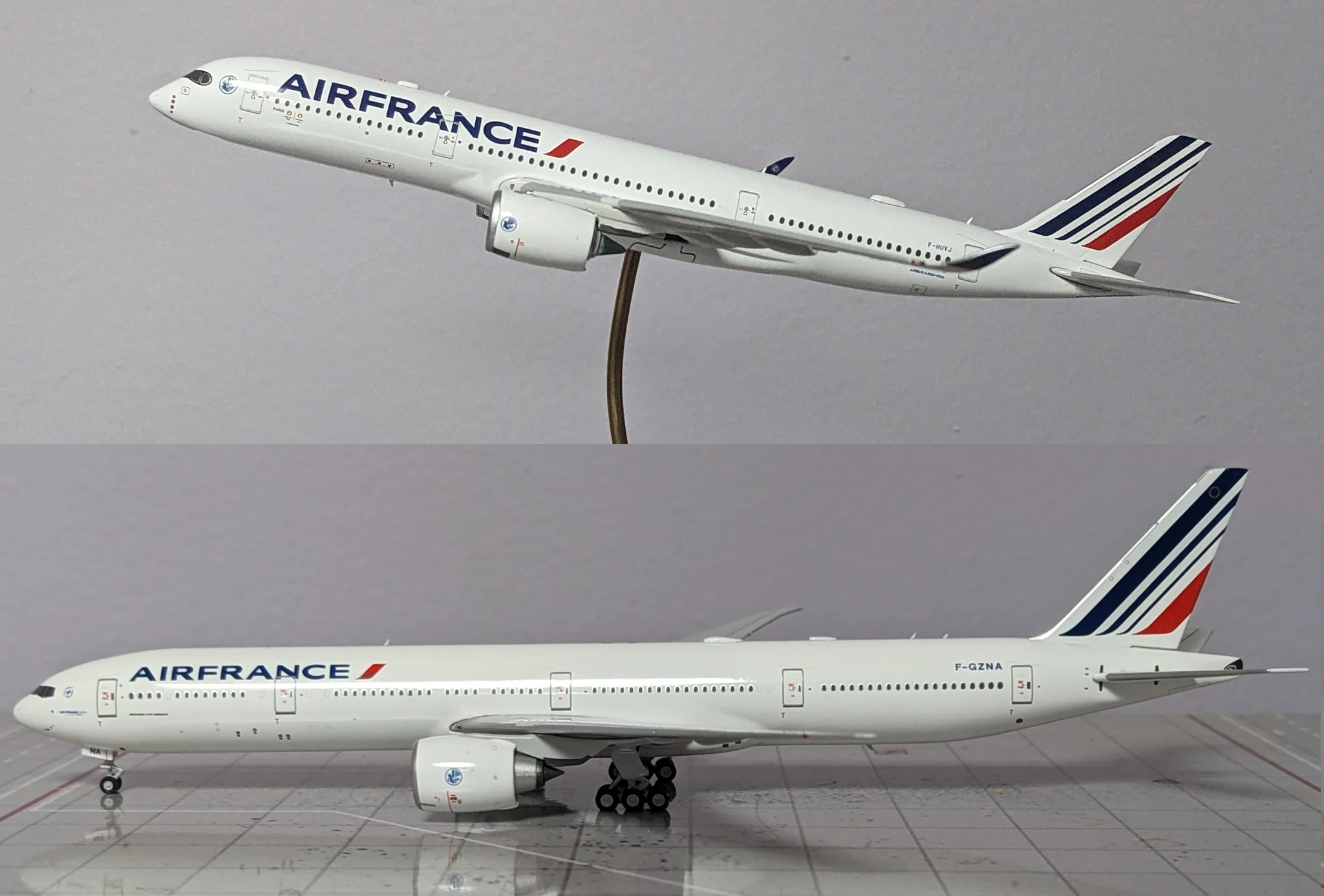 1:400 AIR FRANCE A350-900 & 777-300ER 2 PACK