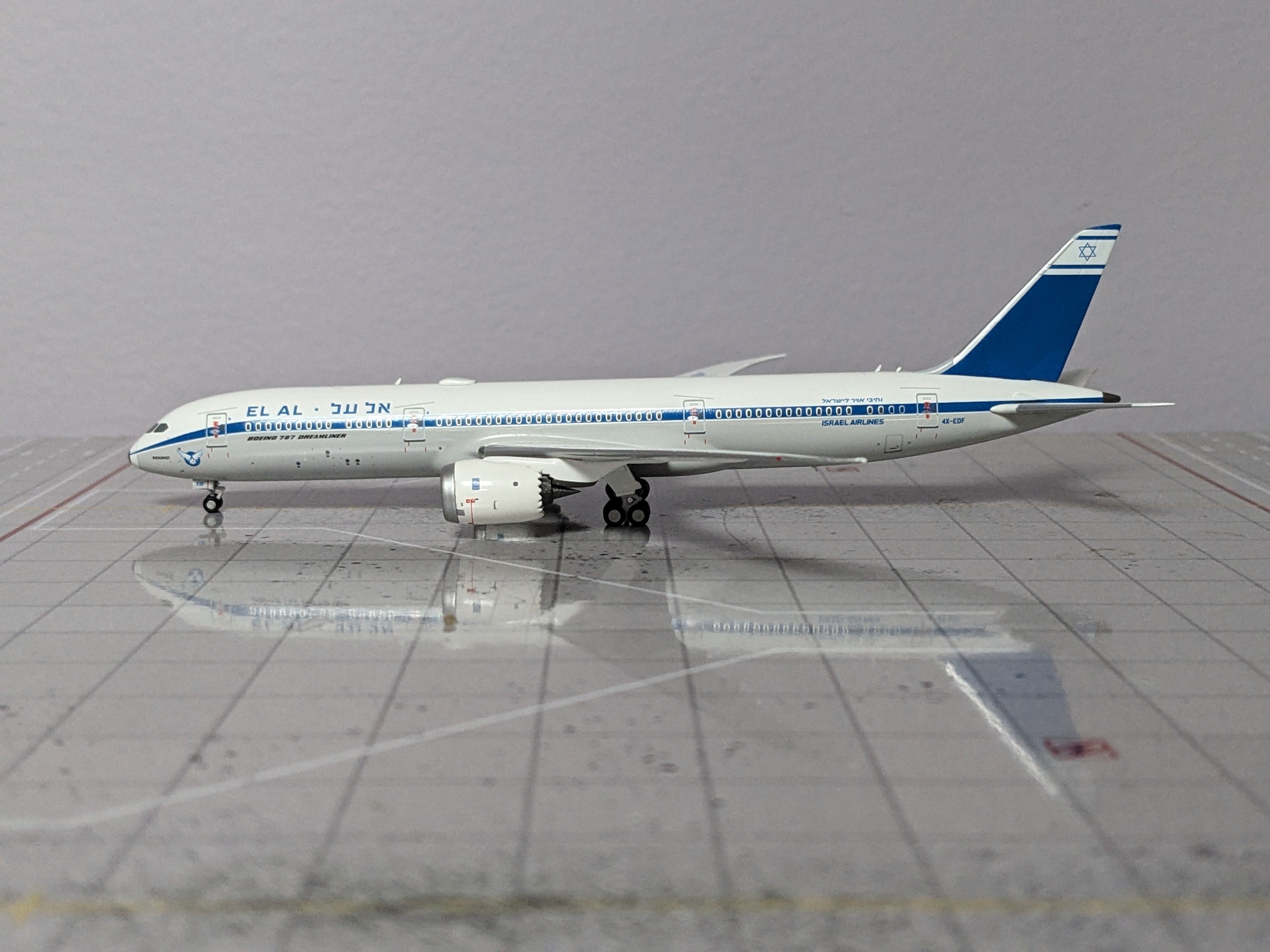 1:400 NG EL AL B787-9 4X-EDF