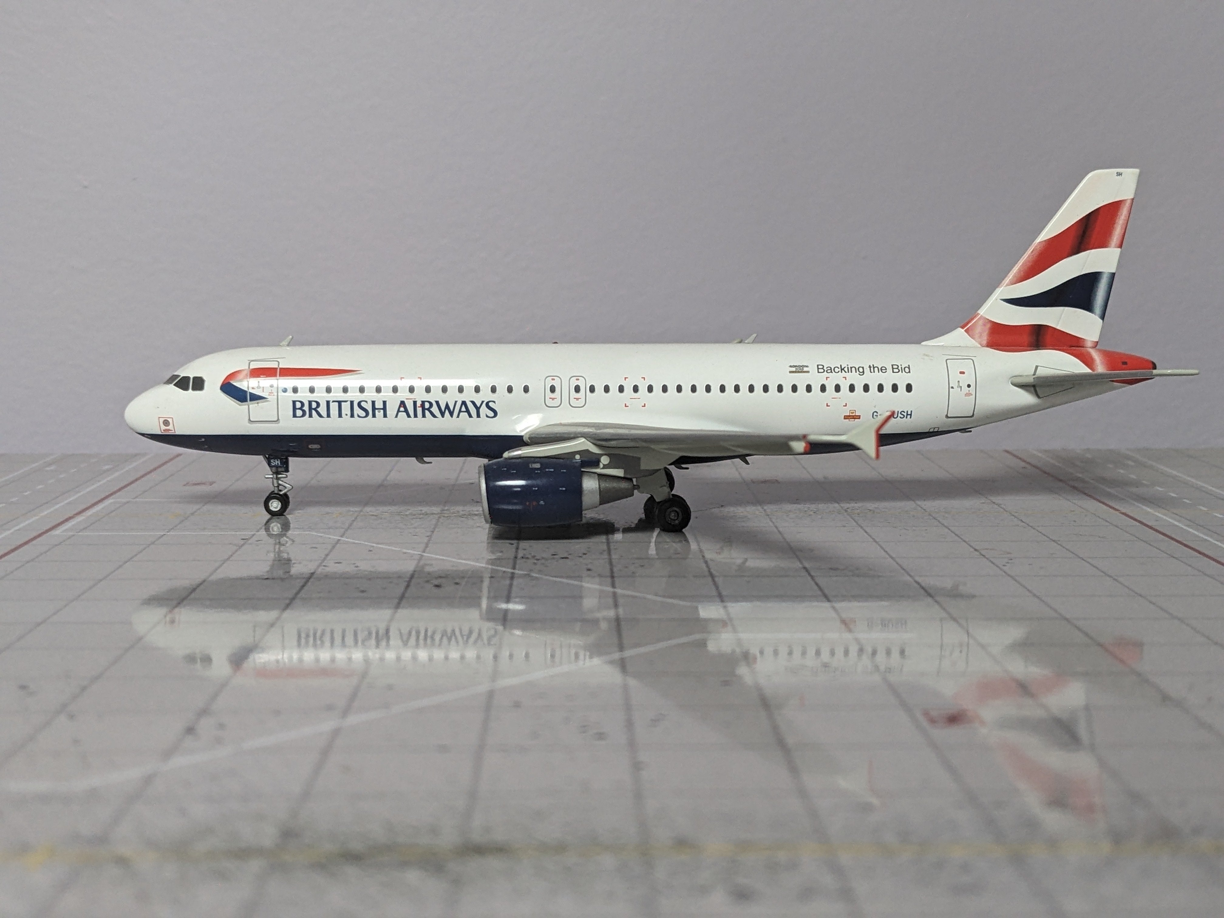 1:200 GEMINI BRITISH AIRWAYS A320 G-BUSH