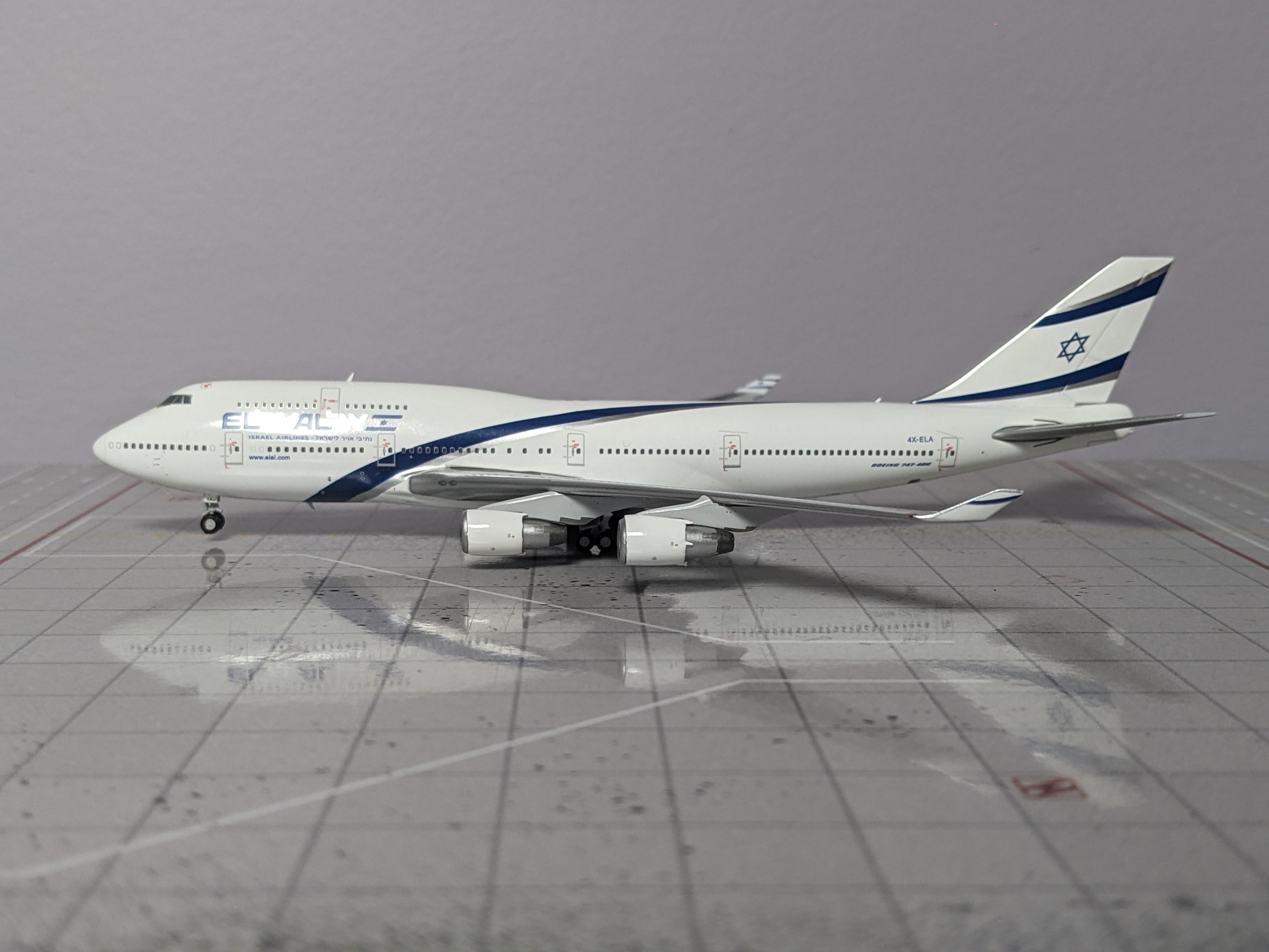 1:400 JC EL AL B747-400 4X-ELA