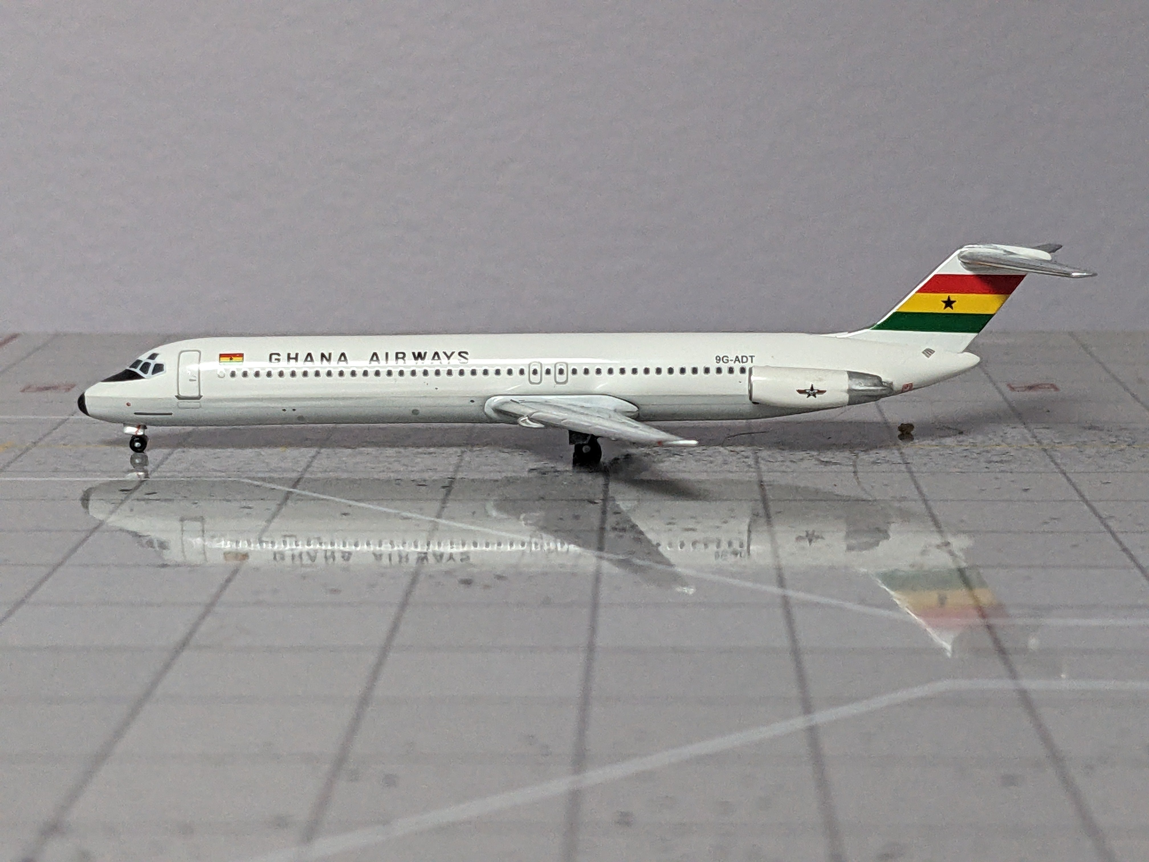 1:400 AEROCLASSICS GHANA AIRWAYS DC-9 9G-ADT