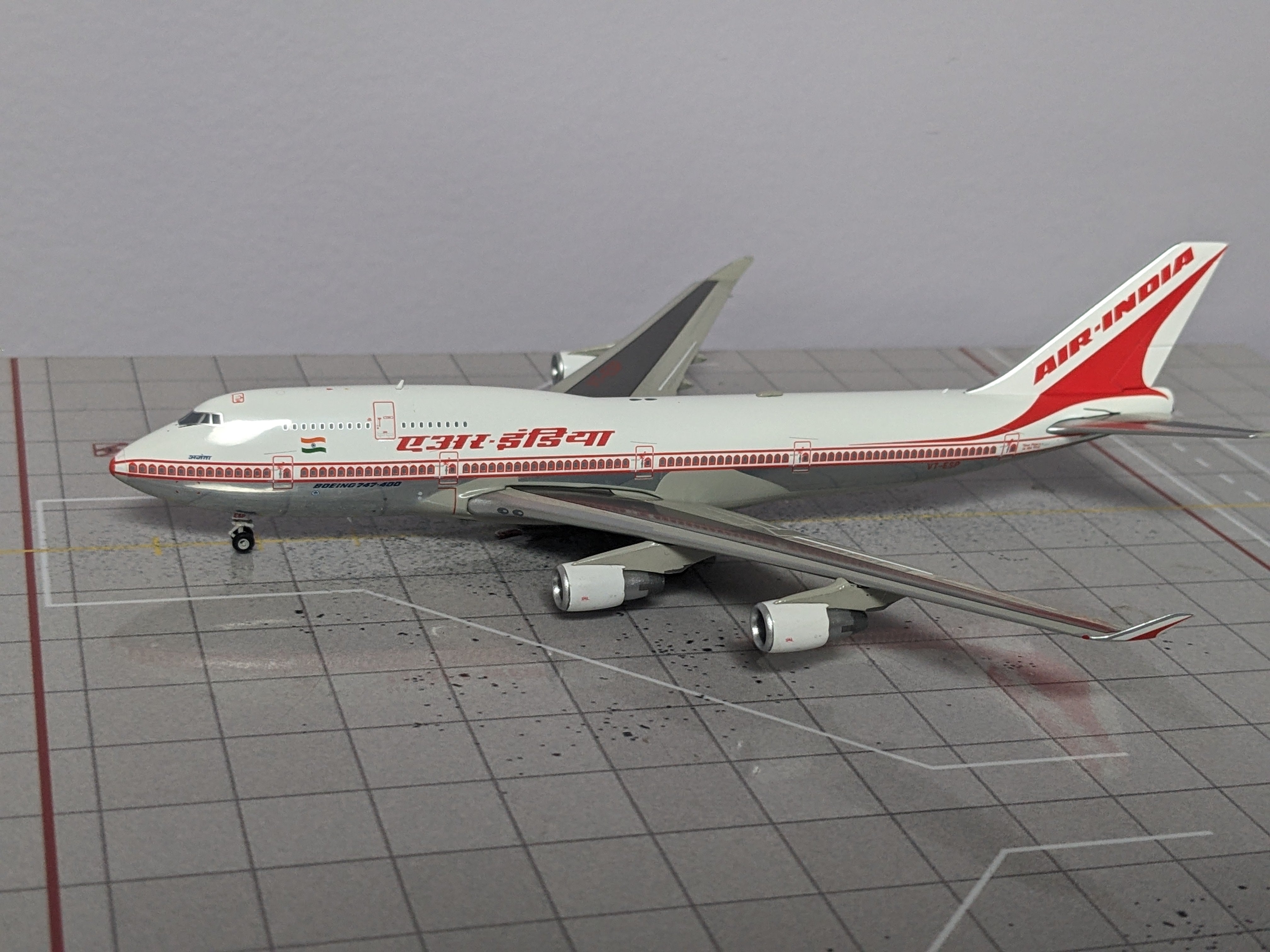 1:400 JC AIR INDIA B747-400 VT-ESP