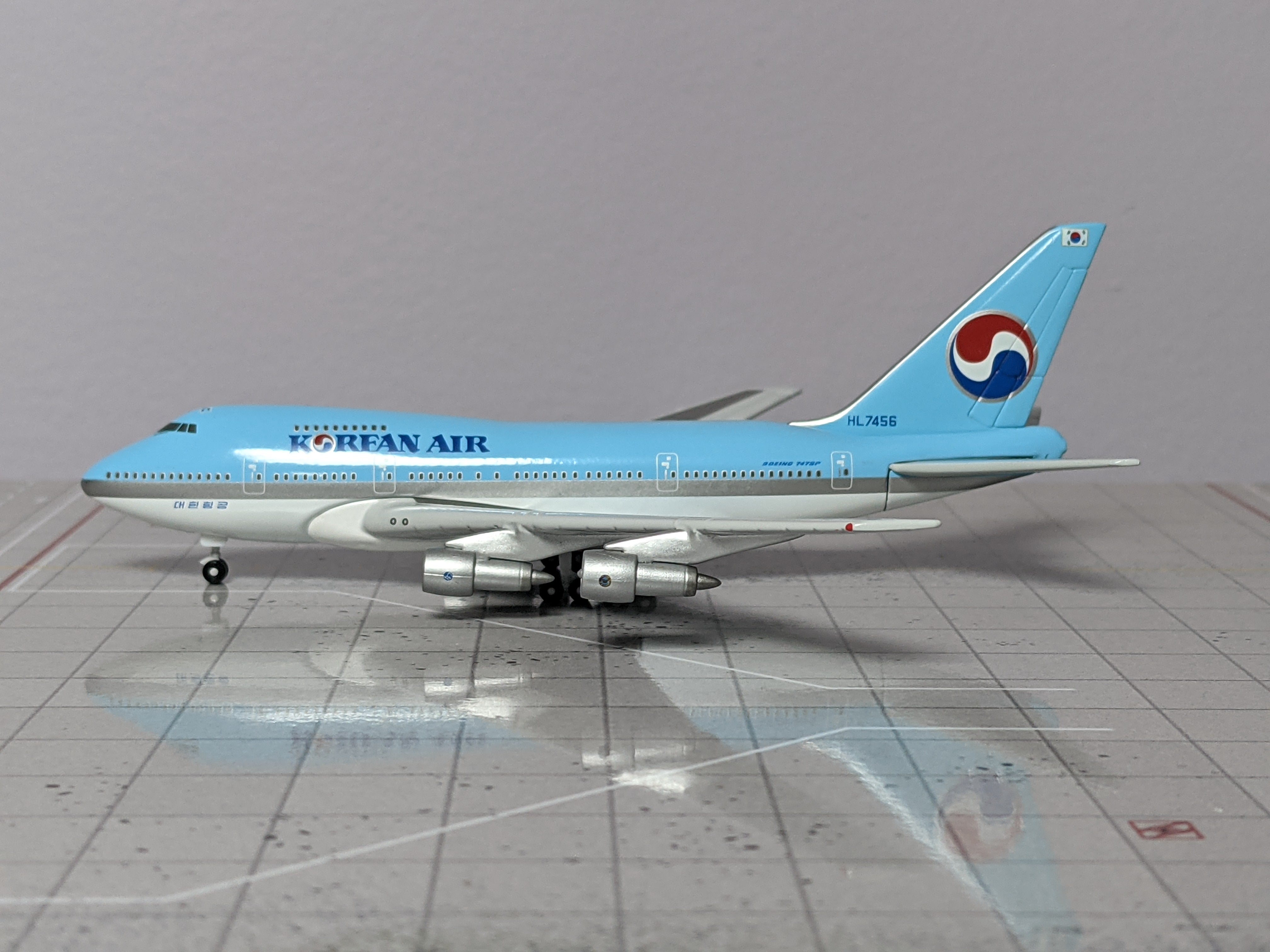 1:400 GEMINI KOREAN AIR B747SP HL7456