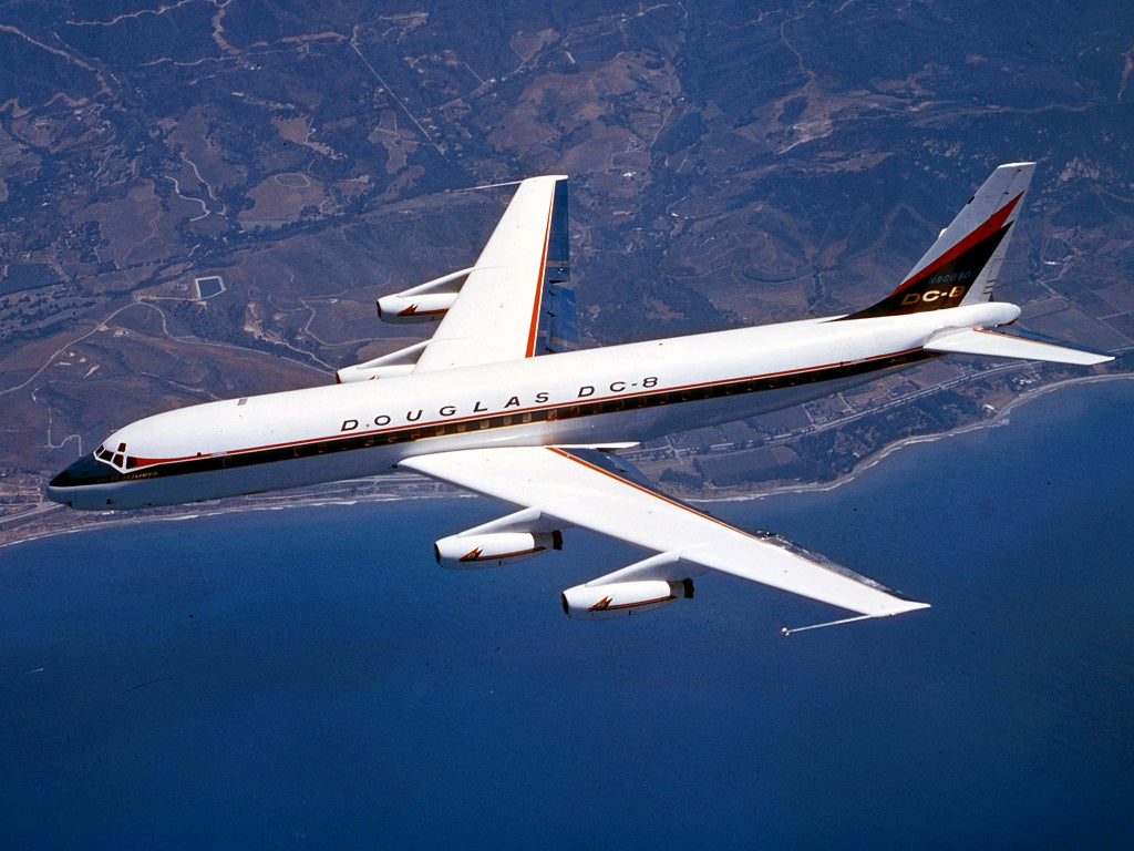 The History of the Douglas DC-8!