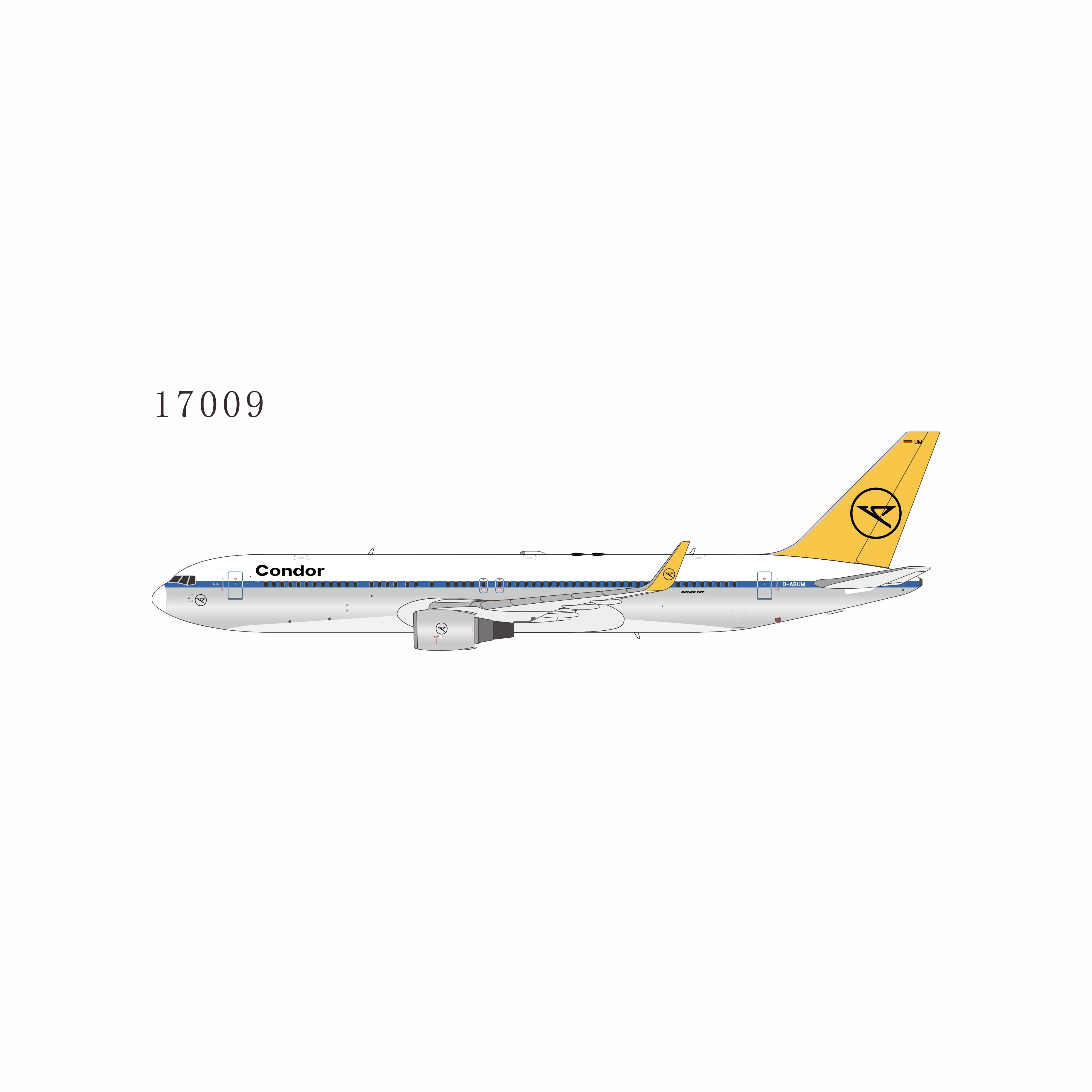 NG 1:400 CONDOR RETRO B767-300ER D-ABUM (2 VARIANTS) - PRE ORDER