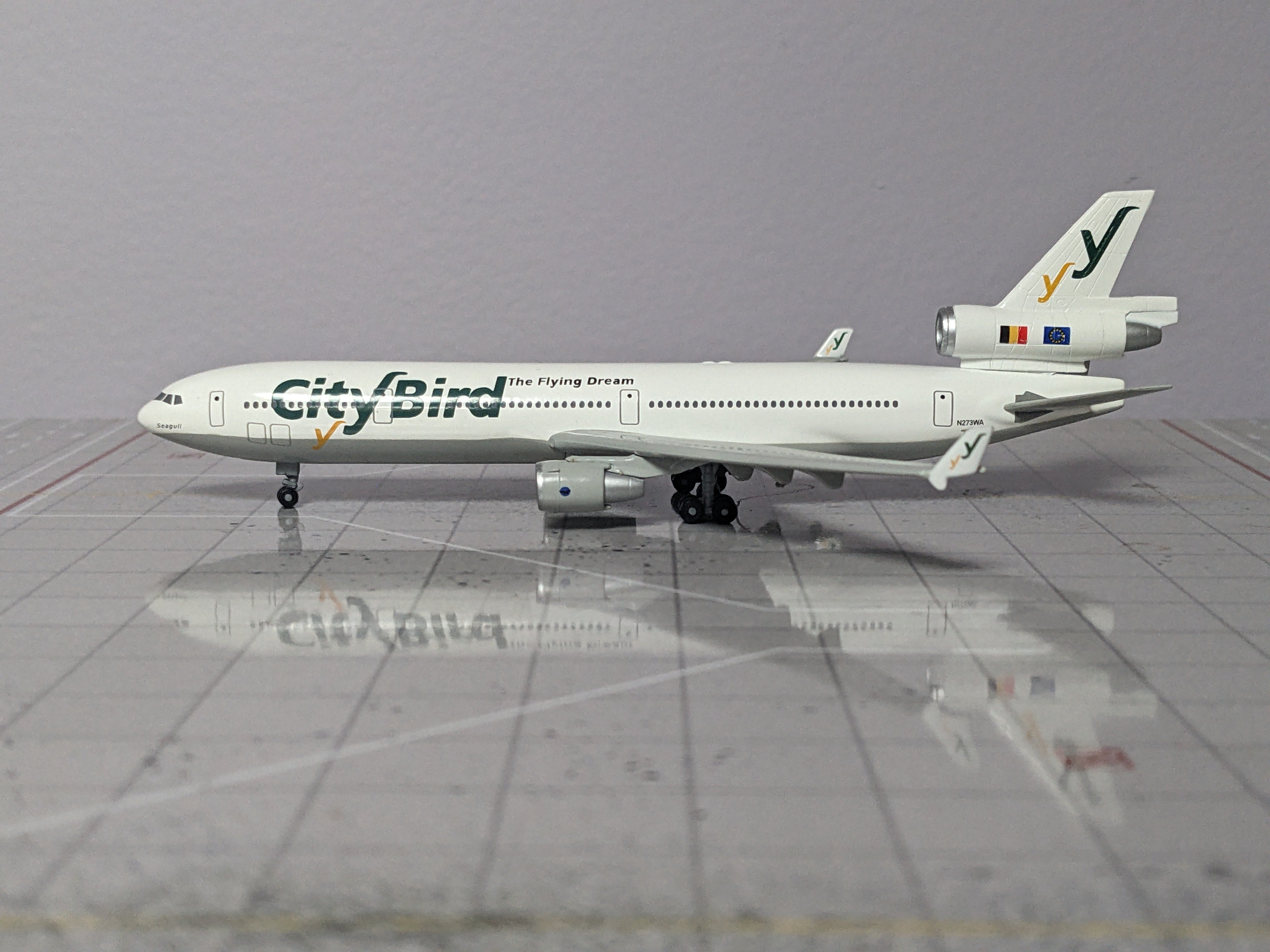 1:400 DRAGON CITYBIRD MD-11 N273WA
