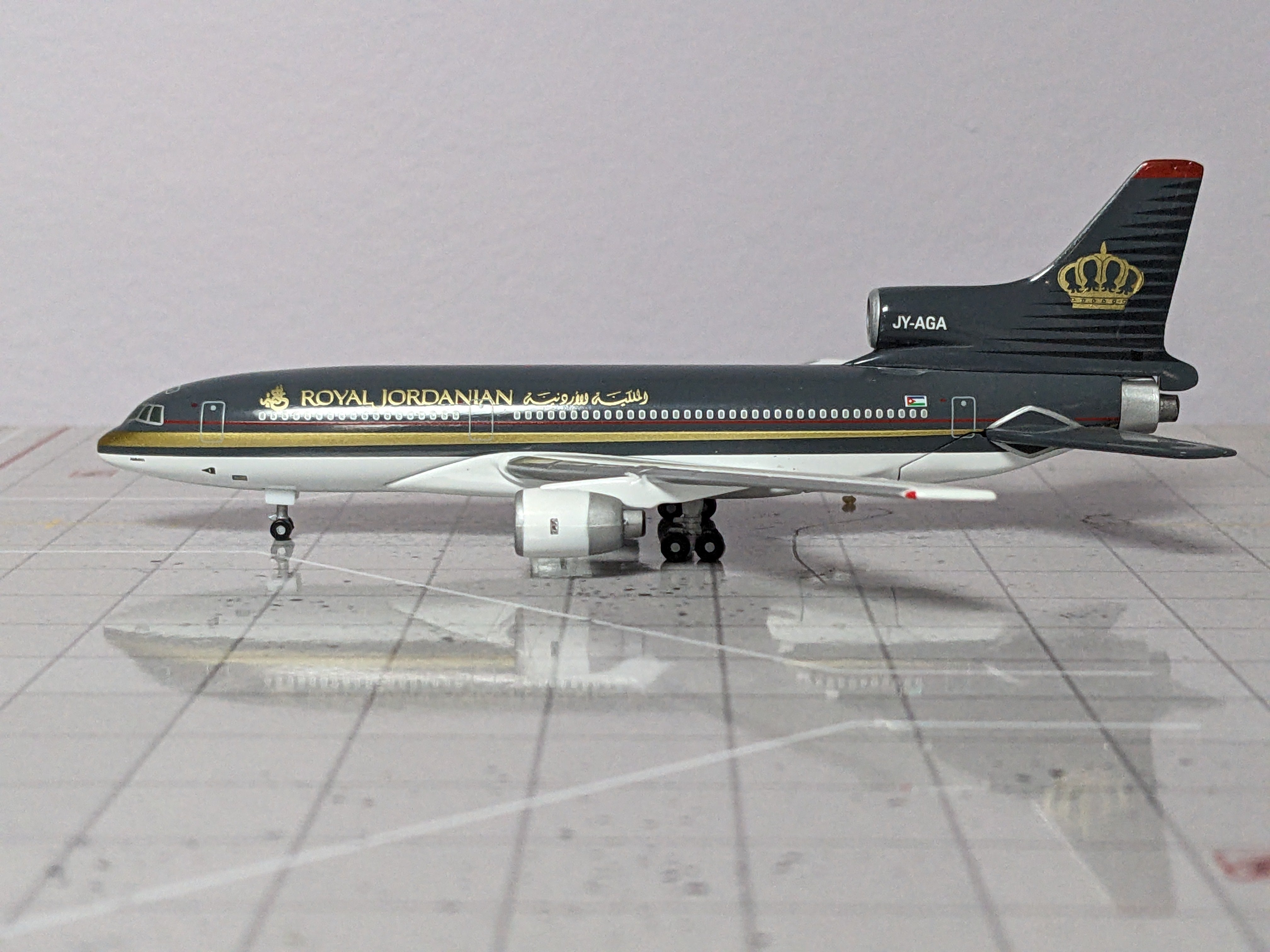 1:400 GEMINI ROYAL JORDANIAN L-1011 JY-AGA