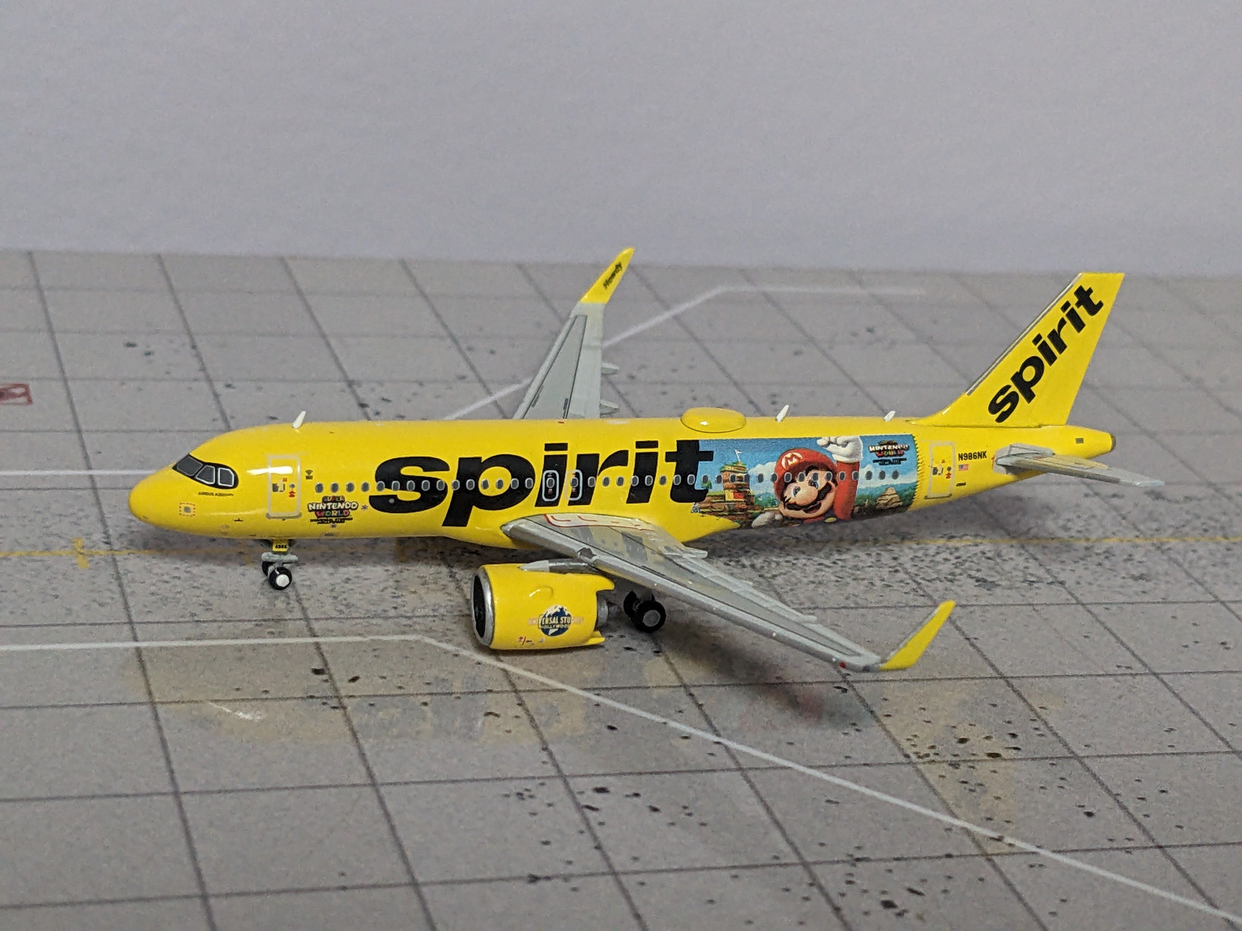 1:400 JC SPIRIT A320 N986NK "PLUMBERS"