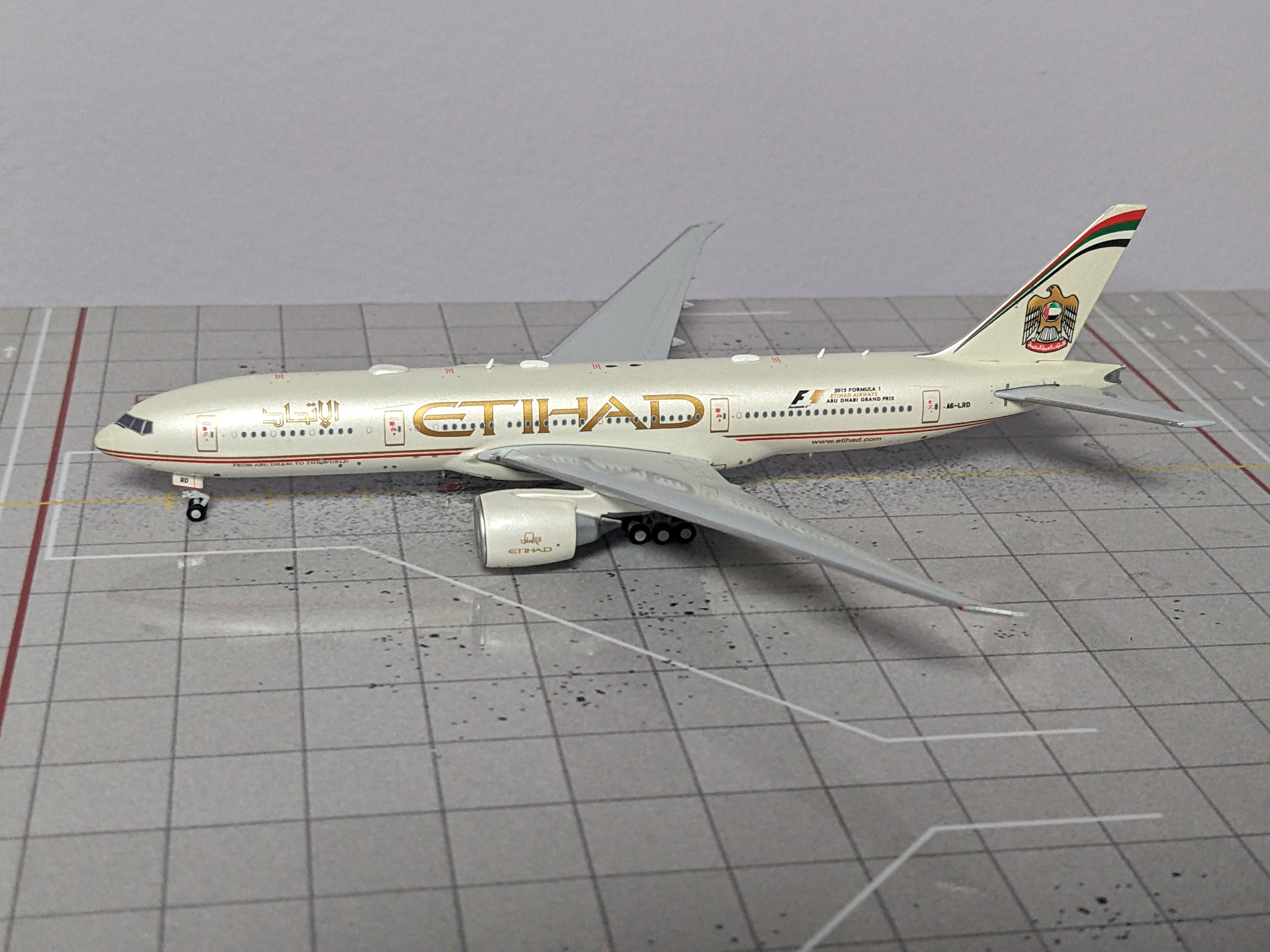 1:400 JC ETIHAD B777-200LR A6-LRD