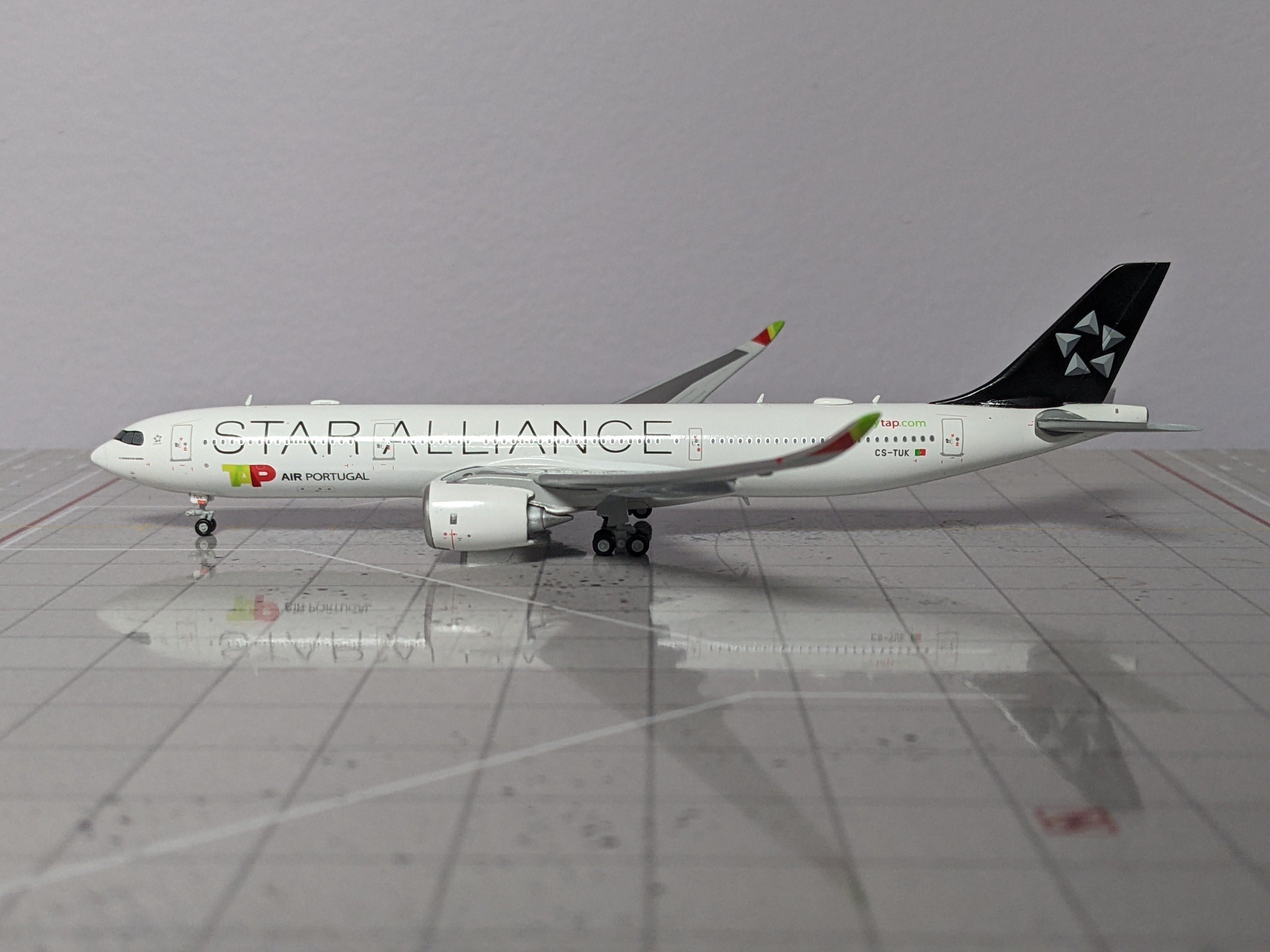 1:400 JC TAP PORTUGAL STAR ALLIANCE A330-900neo CS-TUK