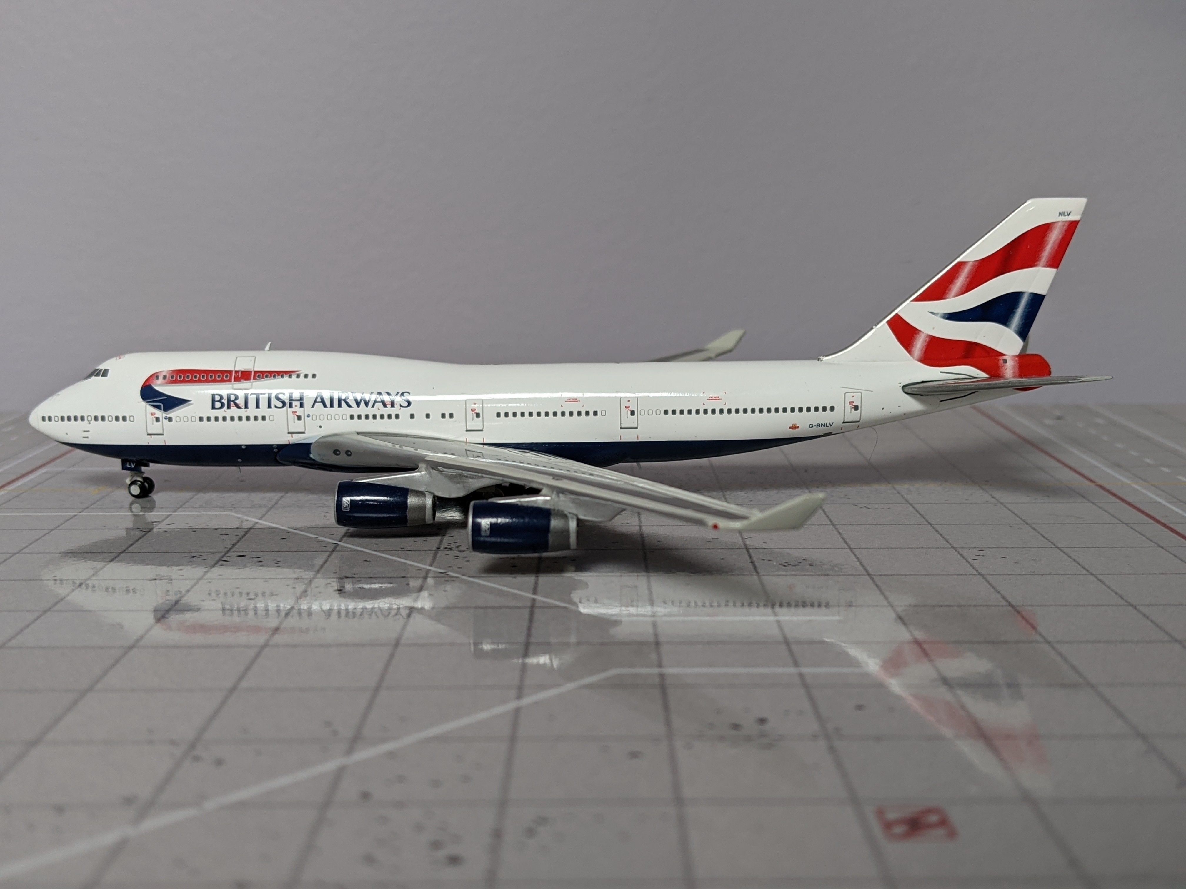 1:400 GEMINI BRITISH AIRWAYS B747-400 G-BNLV