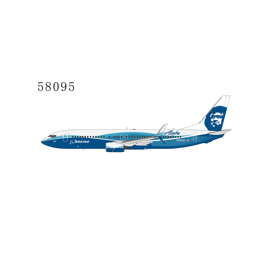 1:400 NG ALASKA B737-800 N512AS "SPIRIT OF SEATTLE"